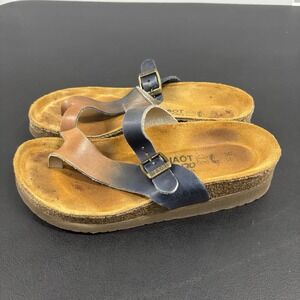 NAOT Women's TAHOE‎ Leather Thong Sandals Shoes Size 6/36 Casual